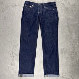 AG Adriano Goldschmied Mari High-Rise Slim Straight Leg Jeans size 27 R